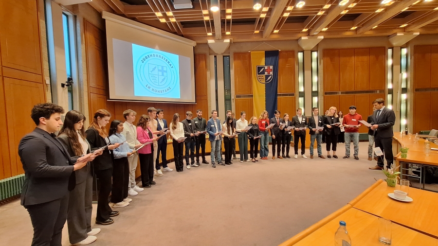 Vereidigung der Jugendkreisräte